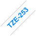 Cinta laminada brother tze253 24mm x-MR3 Cinta laminada brother tze253 24mm x
