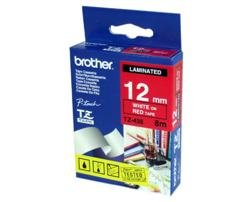Cinta laminada brohter tze435 12mm x-MR3 Cinta laminada brohter tze435 12mm x