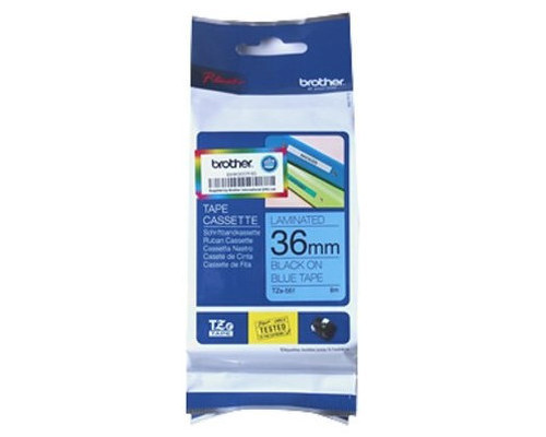 Cinta laminada brother tze561 36mm x-MR4 Cinta laminada brother tze561 36mm x