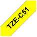 Cinta laminada brother tzec51 24mm x-MR4 Cinta laminada brother tzec51 24mm x