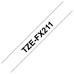 Cinta laminada brother tzefx211 texto negro-MR3 Cinta laminada brother tzefx211 texto negro