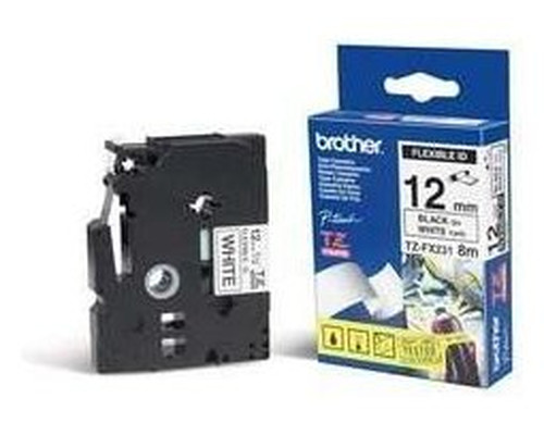Cinta flexible brother tzefx231 12mm x-MR3 Cinta flexible brother tzefx231 12mm x