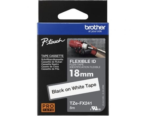 Cinta laminada brother tzefx241 18mm x-MR4 Cinta laminada brother tzefx241 18mm x