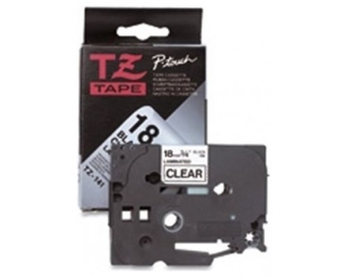 CINTA BROTHER LAMINADA TZE-S241BLANCA NEGRA 18MM 8M-DI3 CINTA BROTHER LAMINADA TZE-S241BLANCA NEGRA 18MM 8M