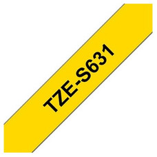 Cinta super adhesiva brother tzes631 12mm-MR3 Cinta super adhesiva brother tzes631 12mm