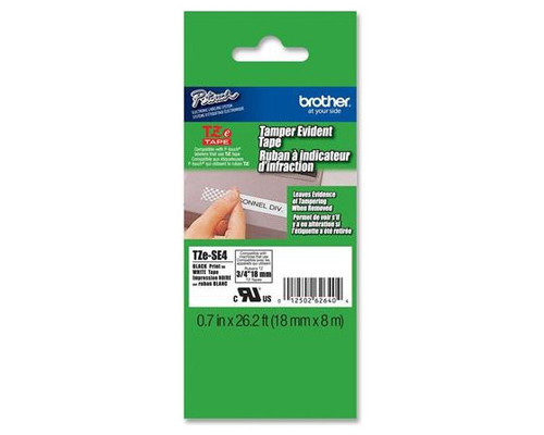 Cinta laminada brother tzese4 18mm x-MR5 Cinta laminada brother tzese4 18mm x
