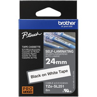 Cinta laminada brother tzesl251 24mm x-4MR Cinta laminada brother tzesl251 24mm x
