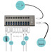 Hub i - tec usb 3.0 carga con-MR17 Hub i - tec usb 3.0 carga con