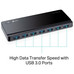 Hub usb tp - link uh700 7 puertos-MR13 Hub usb tp - link uh700 7 puertos