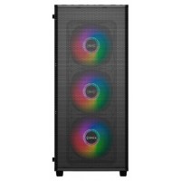 CAJA SEMITORRE ATX GAMING UNYKACH ATX UK 511303 COLOR NEGRO PANEL LATERAL CRISTAL TEMPLA·