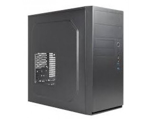 CAJA MICRO ATX SEMITORRE AERO C11 NEGRO UNYKA 2USB3.  SIN FUENTE