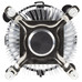 Ventilador disipador cpu unyka uk532002 90mm-MR1 Ventilador disipador cpu unyka uk532002 90mm