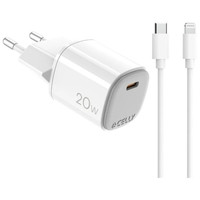 Celly Cargador Gan 1C 20w+ C A Light + Cable-10IA Celly Cargador Gan 1C 20w+ C A Light + Cable