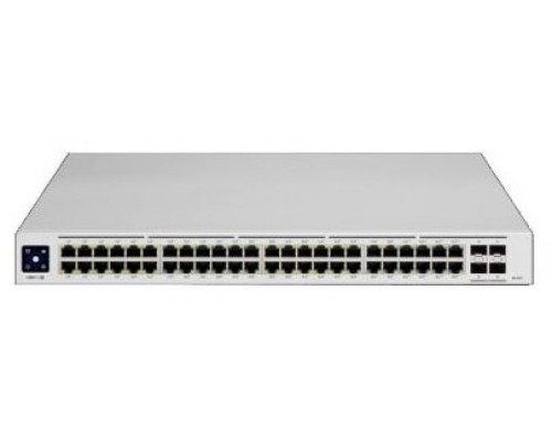 UBIQUITI UNIFI SWITCH 48 PUERTOS USW-PRO-48-POE RACK w/4 SFP+