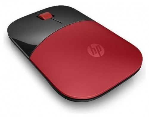 RATON OPTICO WIRELESS Z3700 ROJO HP