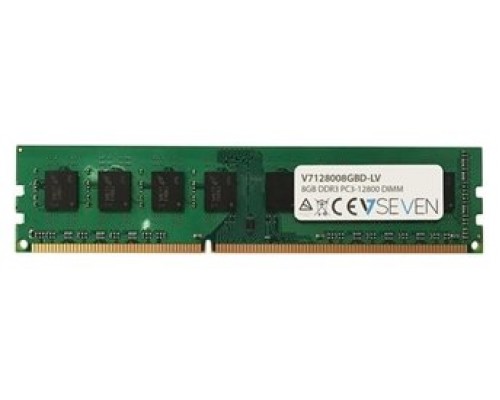 MODULO DDR3 8GB 1600MHZ V7 CL11 DIMM PC3L-12800 1.35v