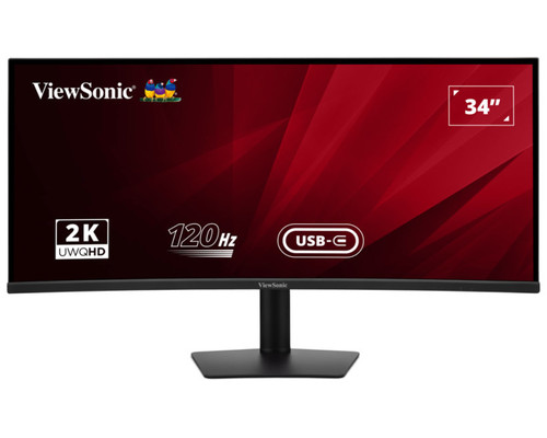MONITOR VIEWSONIC 34" VA3420C QHD IPS CURVE 2xHDMI 120HZ DDP USB USB-C MULTI AJU-DI60 MONITOR VIEWSONIC 34" VA3420C QHD IPS CURVE 2xHDMI 120HZ DDP USB USB-C MULTI AJU