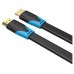 CABLE HDMI V2.0 4K M-M AWG30 0.75 M NEGRO VENTION