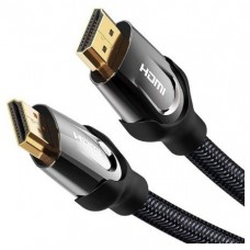 CABLE HDMI V2.0 4K M-M TRENZADO 0.75 M NEGRO VENTION