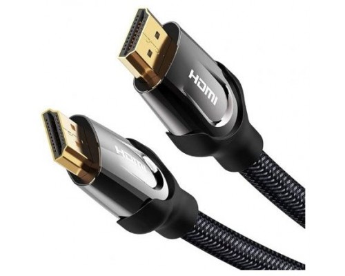 CABLE HDMI V2.0 4K M-M TRENZADO 0.75 M NEGRO VENTION