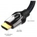 CABLE HDMI V2.0 4K M-M TRENZADO 0.75 M NEGRO VENTION