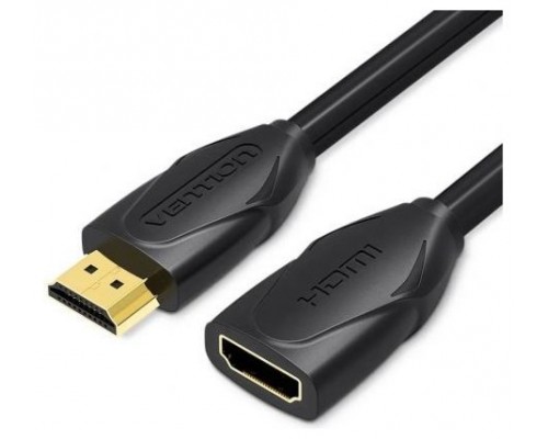 CABLE ALARGADOR HDMI M-H 1 M NEGRO VENTION