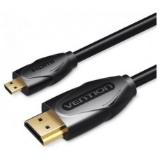 CABLE HDMI/M A MICRO HDMI/M 1 M AWG34 NEGRO VENTION