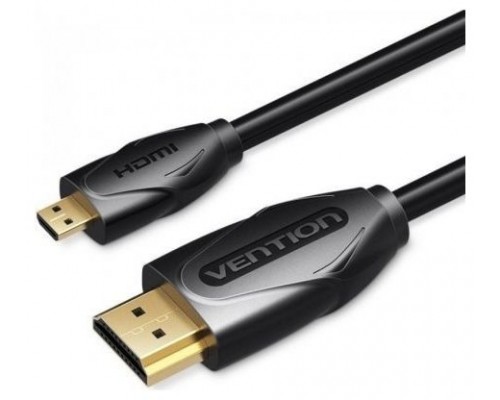 CABLE HDMI/M A MICRO HDMI/M 1 M AWG34 NEGRO VENTION