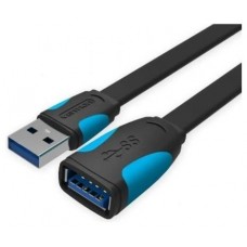 CABLE ALARGADOR USB 3.0 M/H 2 M NEGRO VENTION