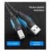 CABLE USB 2.0 MINI USB/M A USB TIPO-B/M 5 M NEGRO VENTION