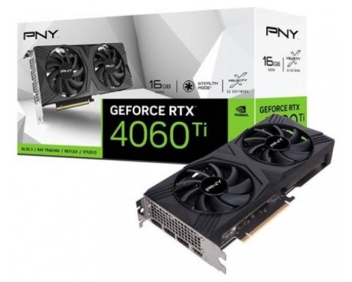 VGA GEFORCE PNY RTX4060 TI VERTO DUAL FAN DLSS 3 16GB GDDR6