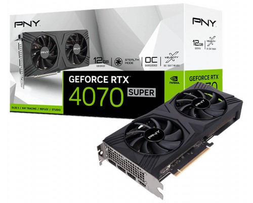 VGA GEFORCE RTX 4070 SUPER 12GB VERTO PNY