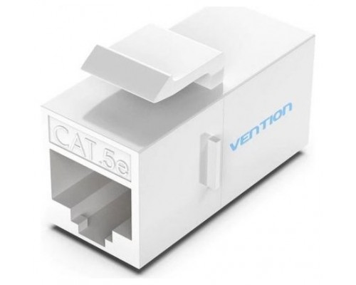 CONECTOR RJ45 CAT5e UTP H/H BLANCO VENTION