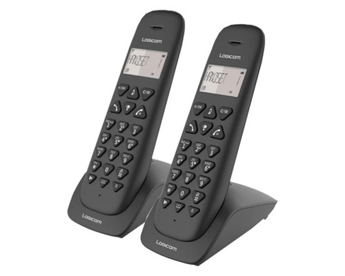 Logicom Telefono DECT Vega 250 Negro Duo-IA6 Logicom Telefono DECT Vega 250 Negro Duo