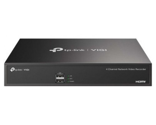 VIGI NVR1004H Grabador H.265+ 4 C 1x10/100 1xHDMI