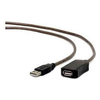 Gembird Cable de extensión USB 2.0 activo 5m-4IA Gembird Cable de extensión USB 2.0 activo 5m