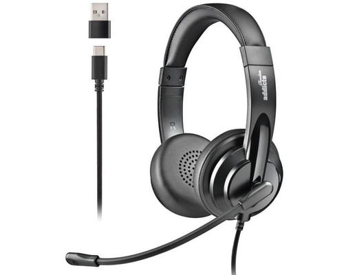 AURICULAR VOX 605 USB-C NEGRO NGS-AA3 AURICULAR VOX 605 USB-C NEGRO NGS