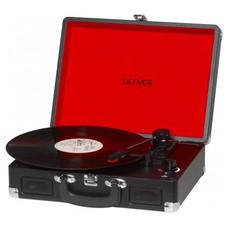 GIRADISCOS DENVER ALTAV AUX-OUT PC CONVERT MP3 MALETA NEGRO-DI8 GIRADISCOS DENVER ALTAV AUX-OUT PC CONVERT MP3 MALETA NEGRO