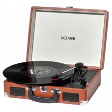 Denver VPL-120 Tocadiscos USB Marron