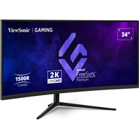 MONITOR VIEWSONIC 34" 21:9, 3440 x 1440, VA, 1500R curved gaming monitor, 180Hz, 1ms MPRT