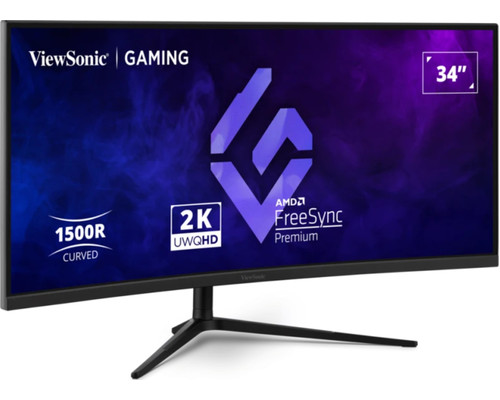 MONITOR VIEWSONIC 34" 21:9, 3440 x 1440, VA, 1500R curved gaming monitor, 180Hz, 1ms MPRT-DI56 MONITOR VIEWSONIC 34" 21:9, 3440 x 1440, VA, 1500R curved gaming monitor, 180Hz, 1ms MPRT