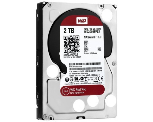 Western Digital WD2002FFSX 2TB SATA3 256MB Red Pro