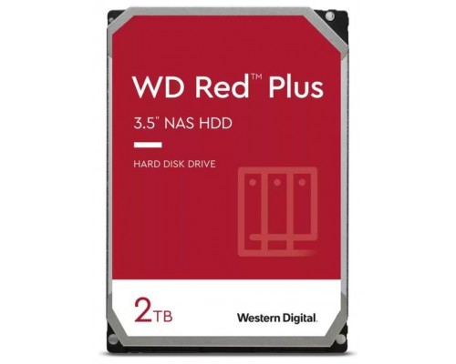 HD 3.5" 2TB WESTERN DIGITAL RED PLUS 64MB SATA