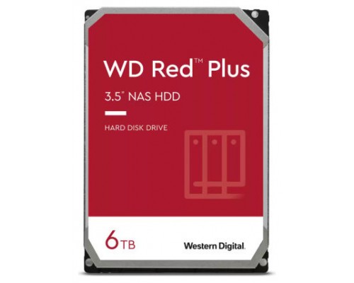 HD 3.5" 6TB WESTERN DIGITAL RED PLUS 256MB