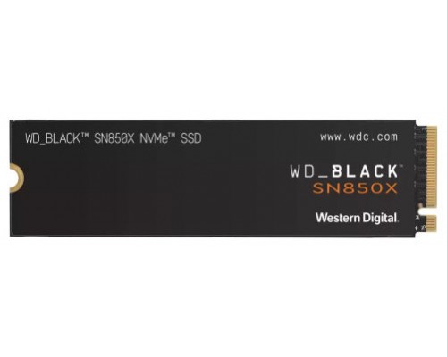 4 TB SSD SERIE M.2 2280 PCIe BLACK NVME SN850X WD