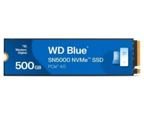 500 GB SSD SERIE M.2 2280 PCIe BLUE NVME SN5000 WD