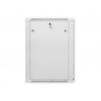 ARAMRIO LANBERG MURAL RACK 19" 18U 600X600 FLAT PACK V2 PUERTA CRISTAL GRIS