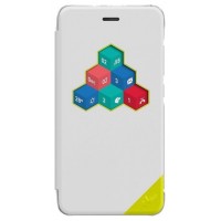 FUNDA FOLIO WICUBE WHITE LENNY3 WIKO