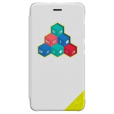 FUNDA FOLIO WICUBE WHITE LENNY3 WIKO