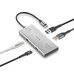 HUB 4 PUERTOS USB-C WONDERDUO-C GRIS NGS